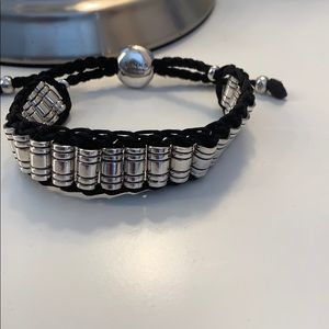 Men’s Links Of London Silver Braided Bracelet